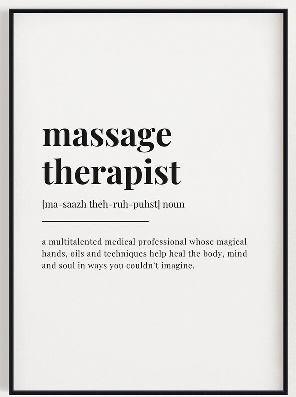 Massage Therapist Definition